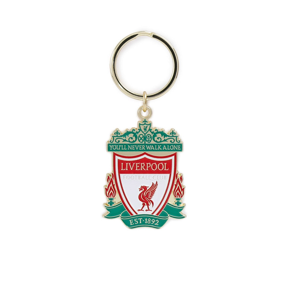 LFC Crest Badge and Keyring Set