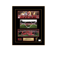 LFC Premier League Goal Net Framed