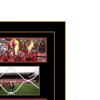 LFC Premier League Goal Net Framed