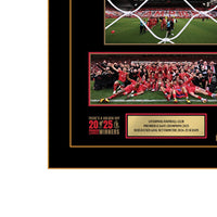 LFC Premier League Goal Net Framed