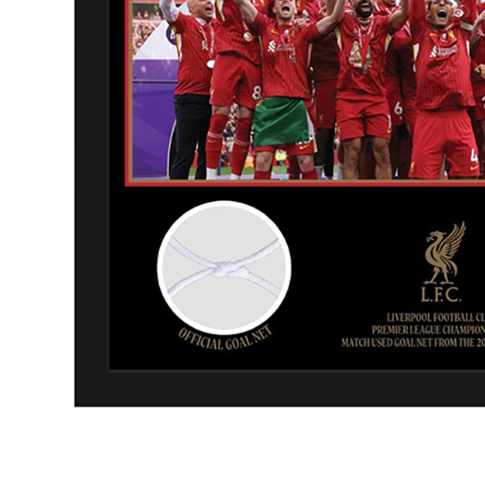 LFC Premier League Goal Net Piece กรอบรูป
