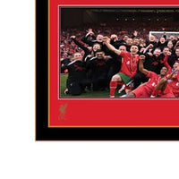LFC Premier League Trophy Lift 30 Inch Panoramic Framed