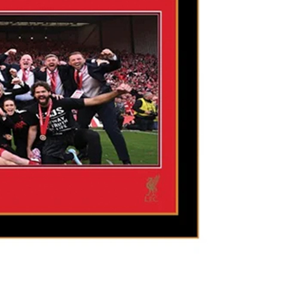 LFC Premier League Trophy Lift 30 Inch Panoramic Framed