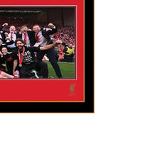LFC Premier League Trophy Lift 30 Inch Panoramic Framed