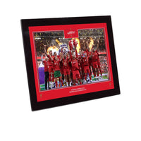 LFC Premier League Trophy Lift 8 x 6 Glass กรอบรูป