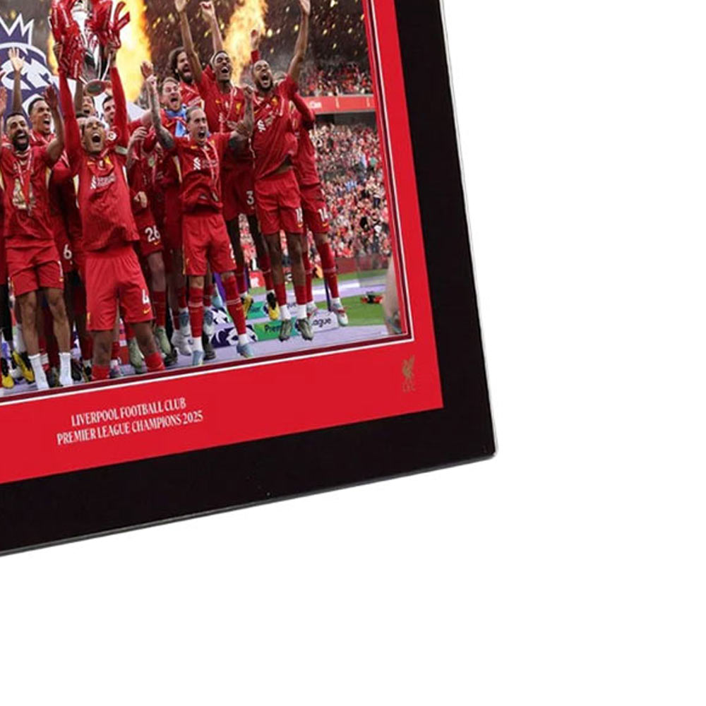 LFC Premier League Trophy Lift 8 x 6 Glass กรอบรูป