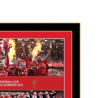 LFC Premier League Trophy Lift 12 x 16 Montage Framed