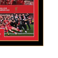 LFC Premier League Trophy Lift 12 x 16 Montage Framed
