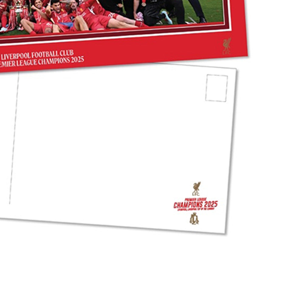 LFC Premier League Trophy Lift โปสการ์ด