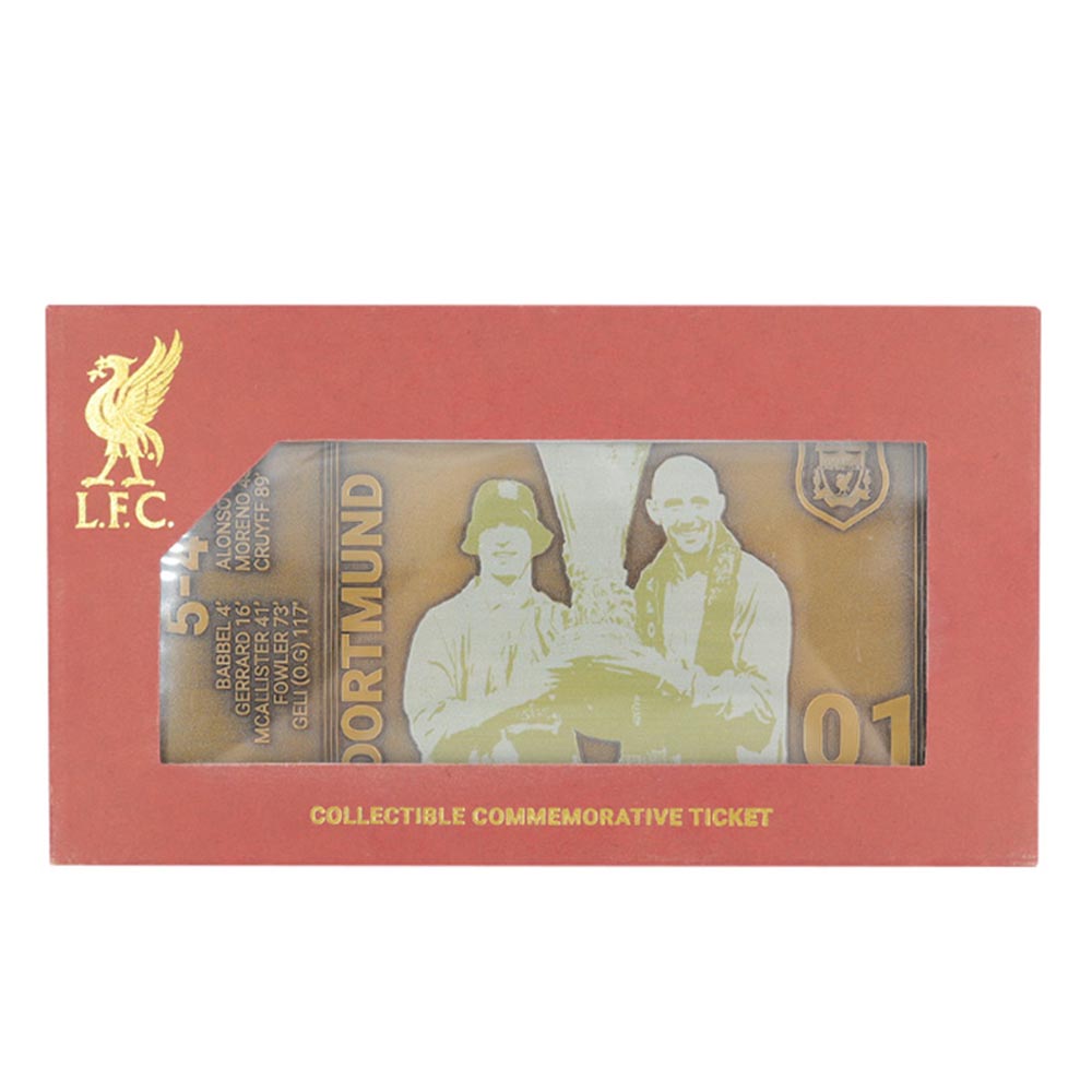 LFC 2001 Cup Final Ticket