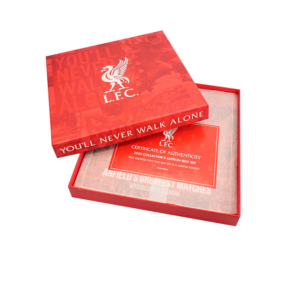 LFC 2025 Calendar And Diary Box Set