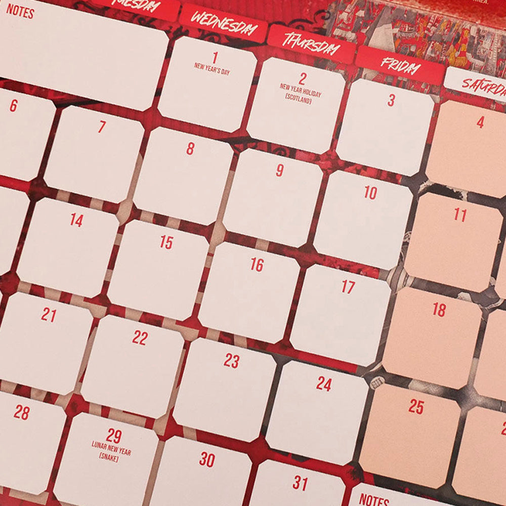 LFC 2025 Calendar And Diary Box Set