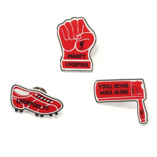 LFC Red Badge Set (3 Pieces)