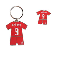 LFC Darwin Núñez 2024/25 ชุดพวงกุญแจและเข็มกลัด