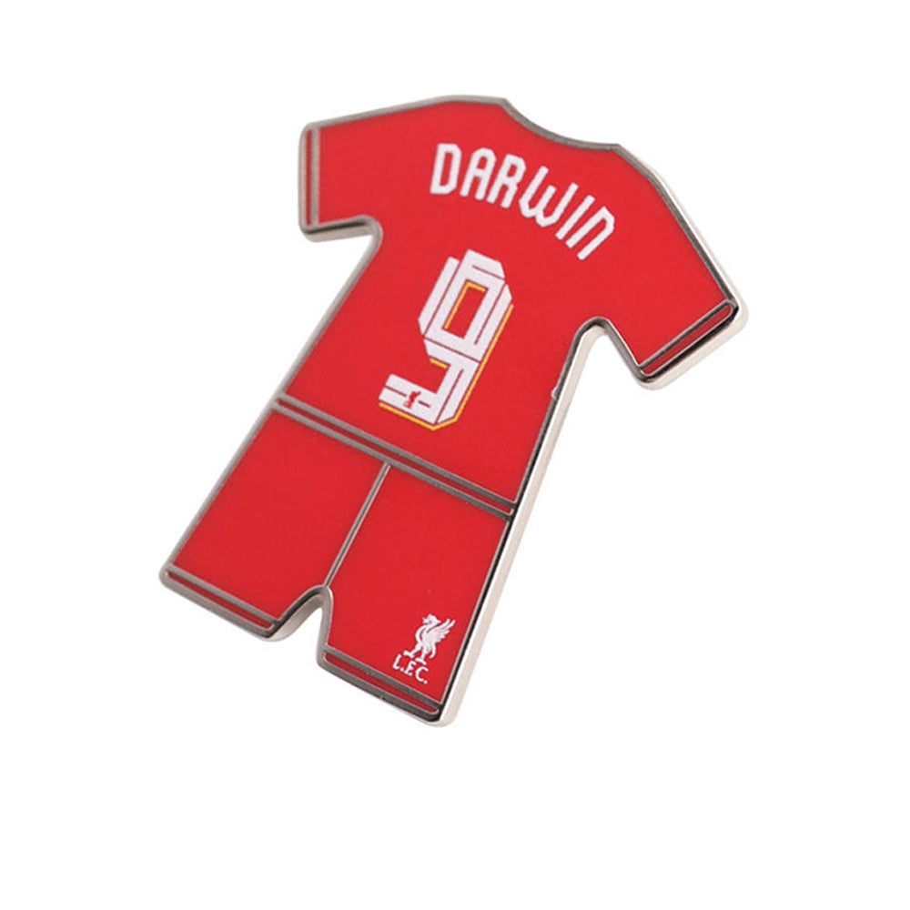 LFC Darwin Núñez 2024/25 ชุดพวงกุญแจและเข็มกลัด