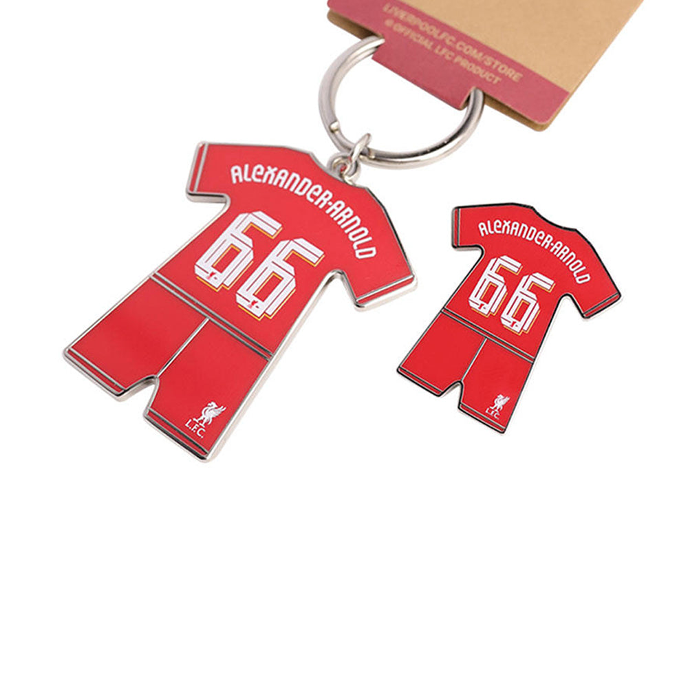 LFC Trent Alexander-Arnold 2024/25 Badge And Keyring Set