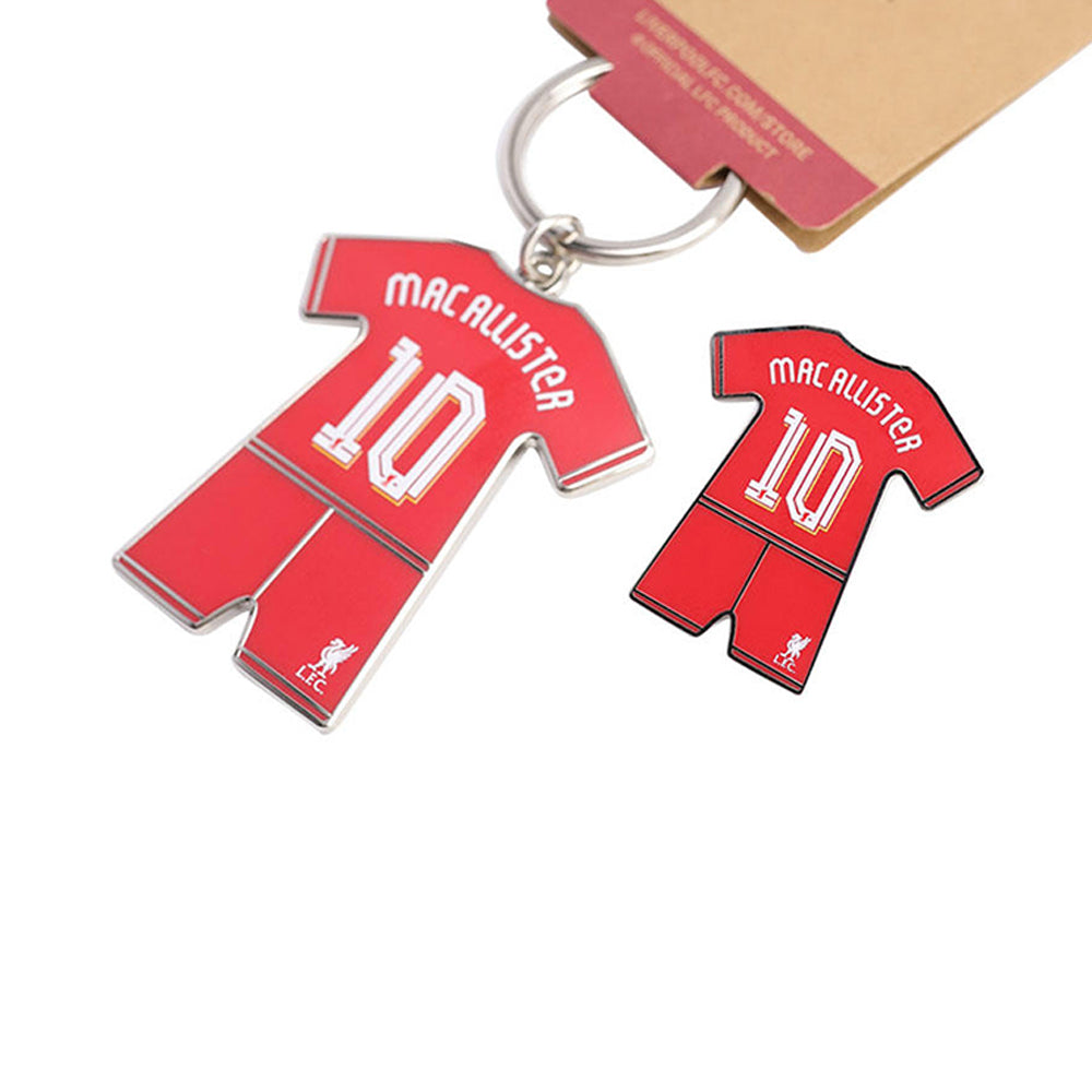 LFC Alexis Mac Allister 2024/25 ชุดพวงกุญแจและเข็มกลัด