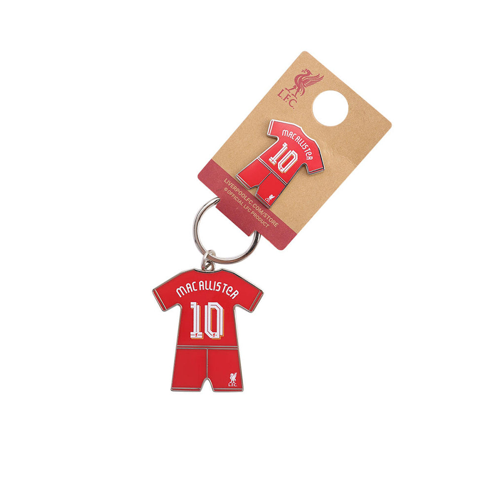 LFC Alexis Mac Allister 2024/25 ชุดพวงกุญแจและเข็มกลัด