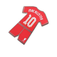 LFC Alexis Mac Allister 2024/25 ชุดพวงกุญแจและเข็มกลัด