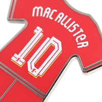 LFC Alexis Mac Allister 2024/25 ชุดพวงกุญแจและเข็มกลัด