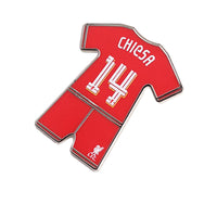 LFC Federico Chiesa 2024/25 ชุดพวงกุญแจและเข็มกลัด