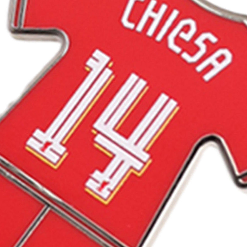LFC Federico Chiesa 2024/25 ชุดพวงกุญแจและเข็มกลัด