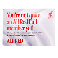 LFC Red Full Scarf & Pin Badge ชุดเซ็ตสมาชิก