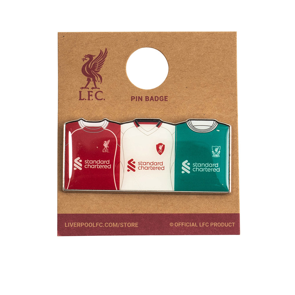 LFC 2025/26 Home, Away & Third Badge