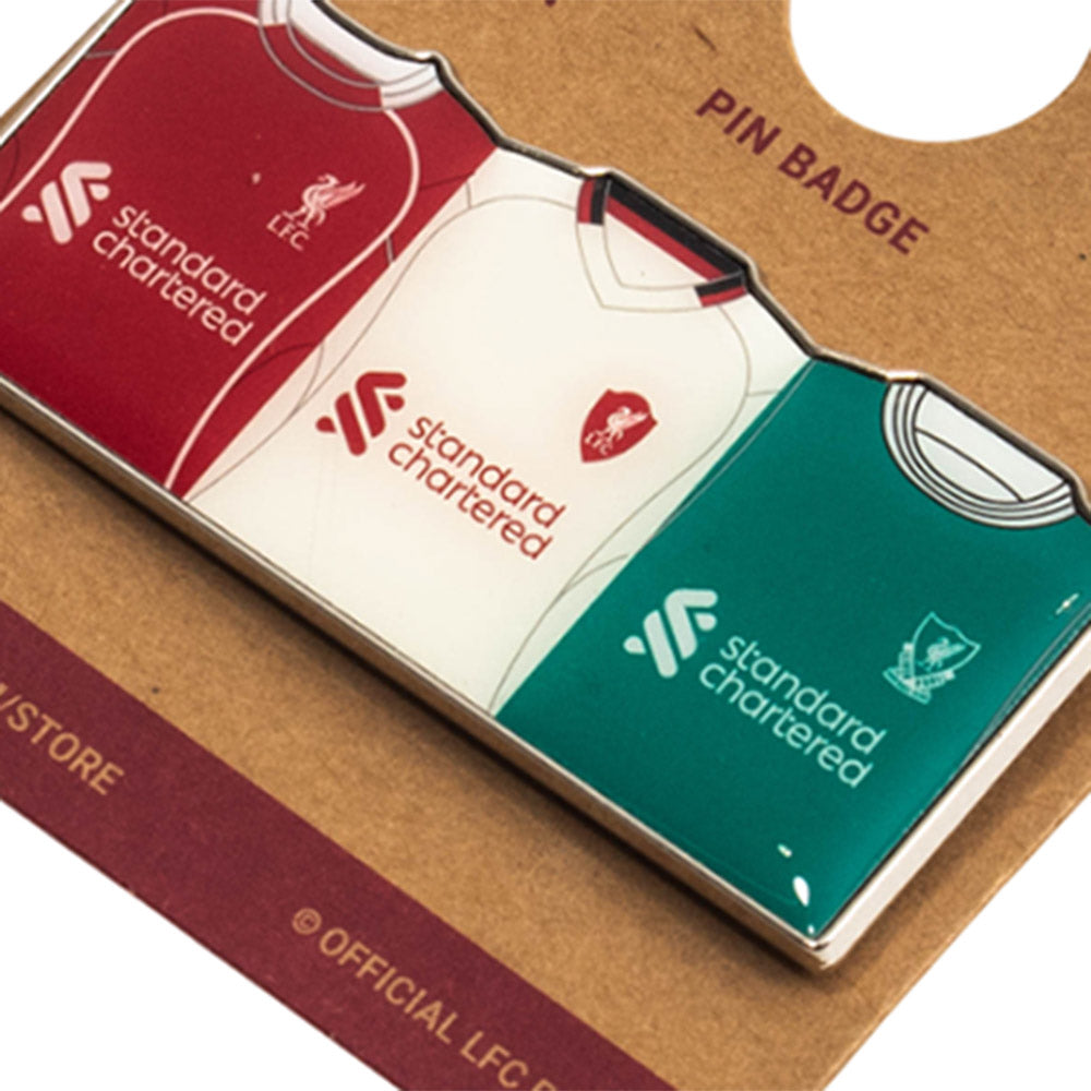 LFC 2025/26 Home, Away & Third Badge