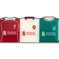 LFC 2025/26 Home, Away & Third Badge