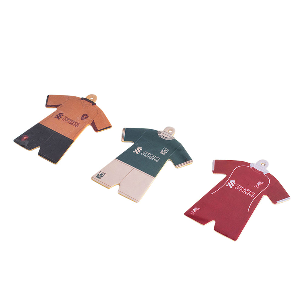 LFC 2025/26 Home, Away & Third Air Fresheners (3 Pieces)