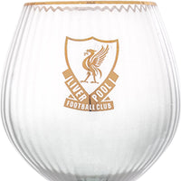 LFC Gold logo Gin Glass