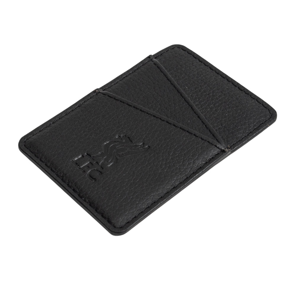 LFC Black Leather ซองใส่บัตรติดหลังโทรศัพท์