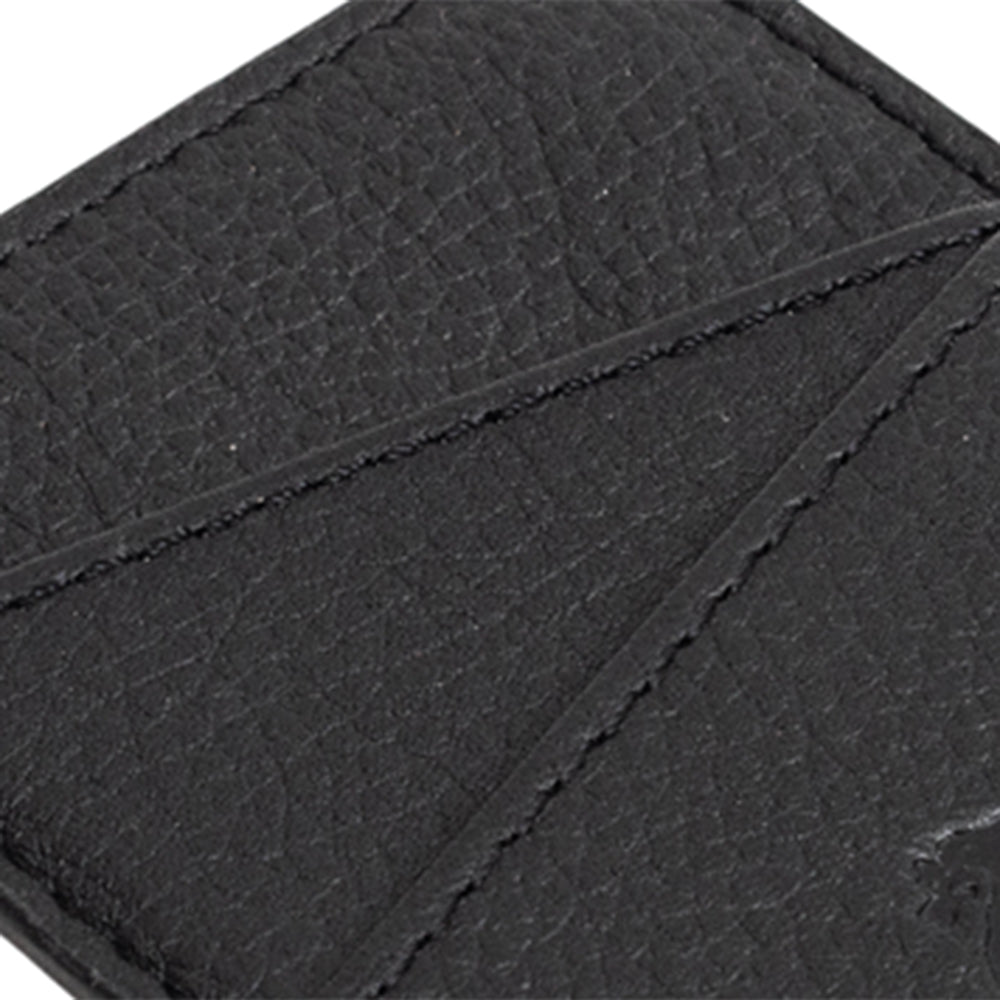 LFC Black Leather ซองใส่บัตรติดหลังโทรศัพท์