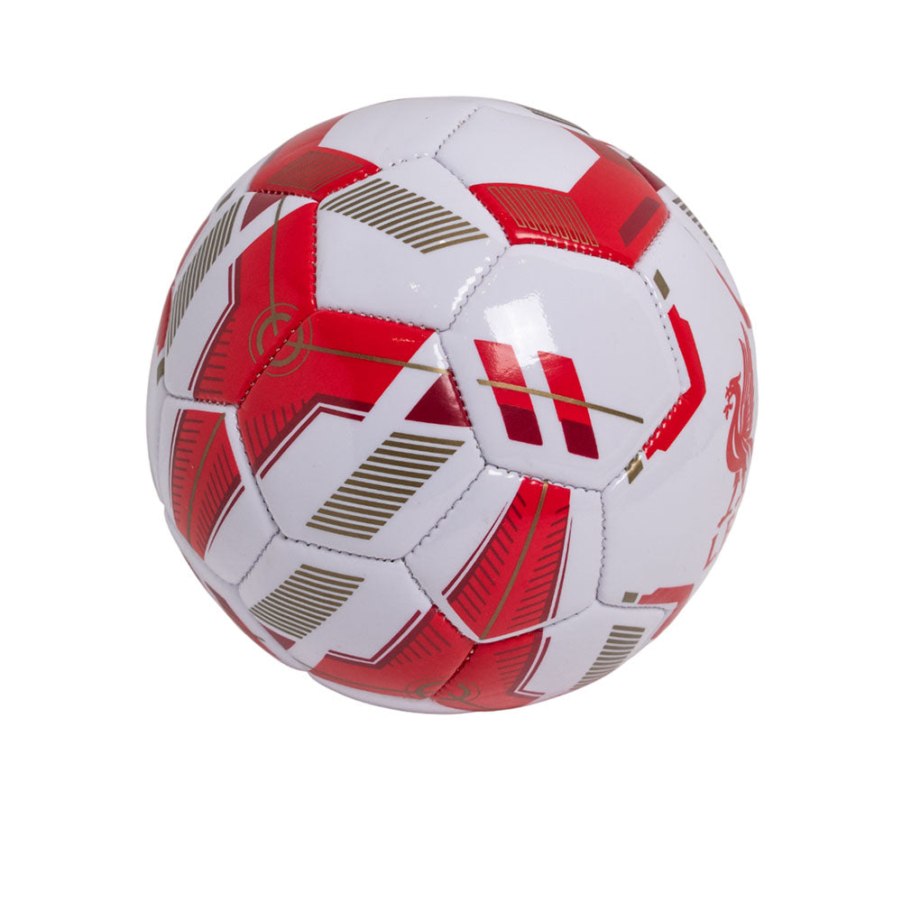 LFC White Red And Grey ลูกฟุตบอล