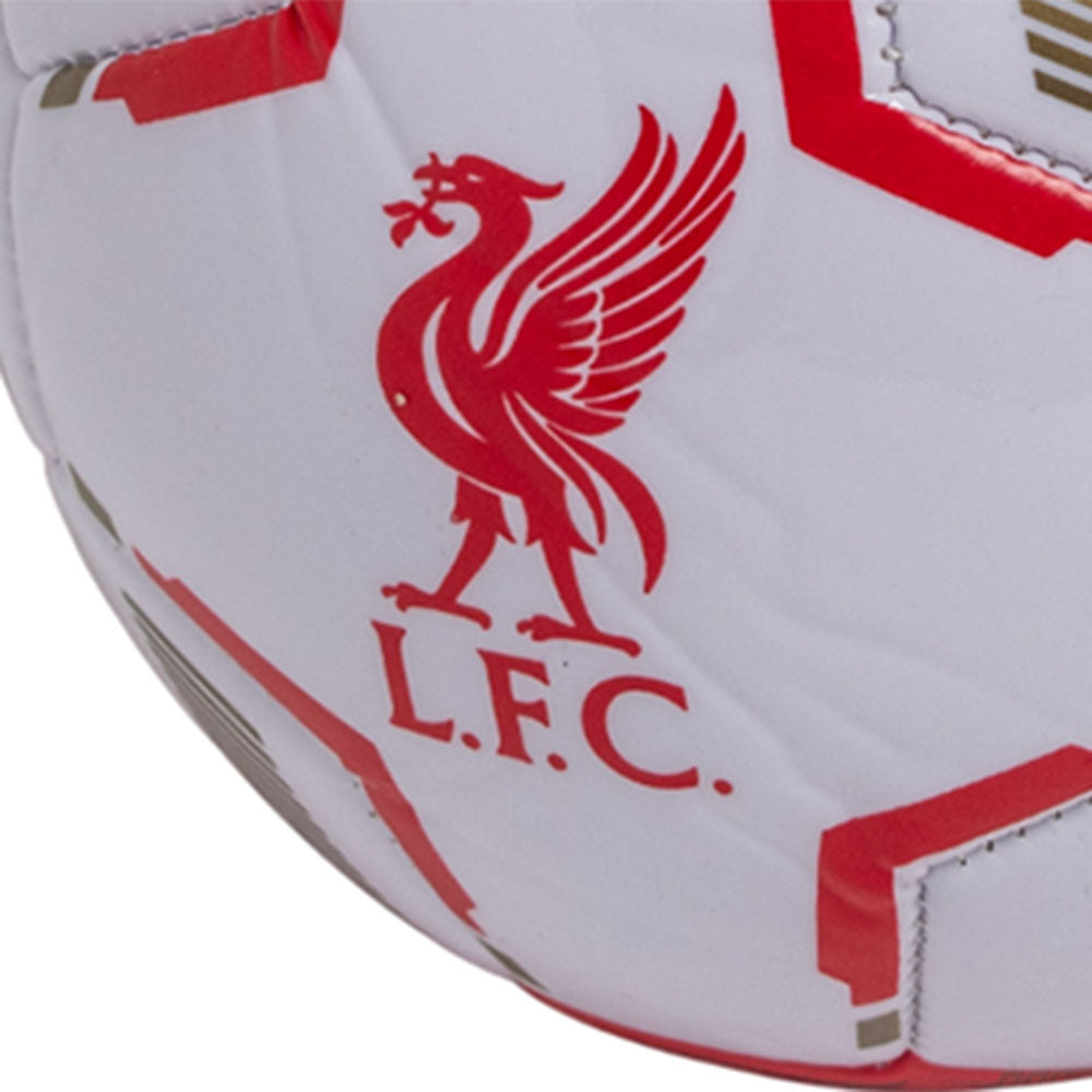 LFC White Red And Grey ลูกฟุตบอล