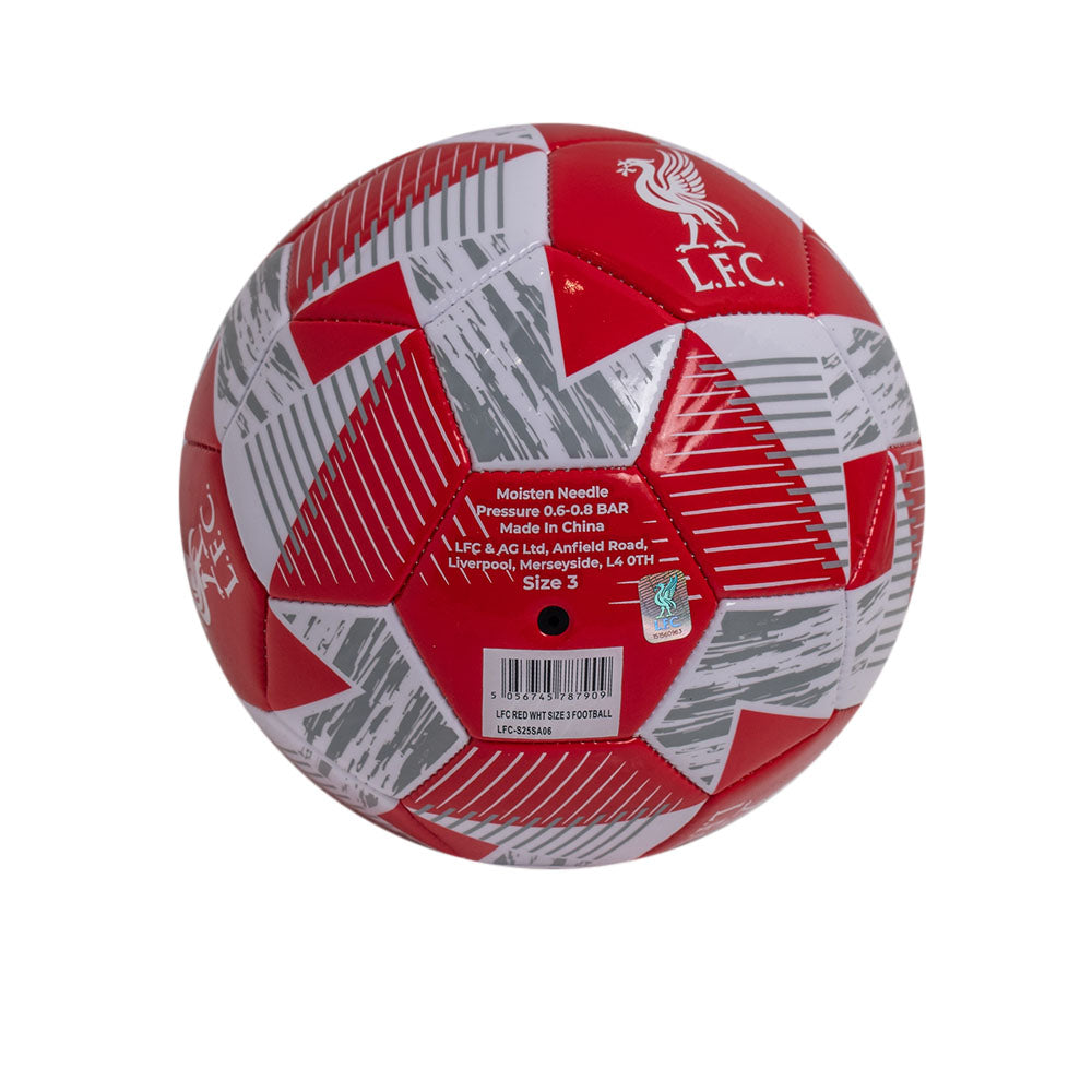 LFC Red And White Football Ball