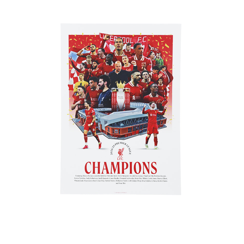 LFC Champions Limited Edition Print