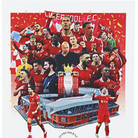 LFC Champions Limited Edition Print