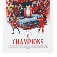 LFC Champions Limited Edition Print