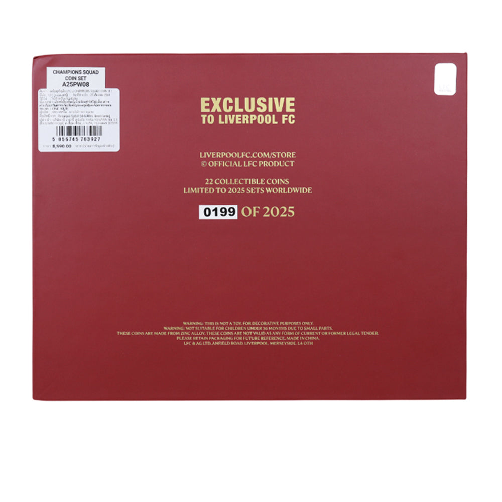 LFC Champions Squad ชุดเหรียญสะสม