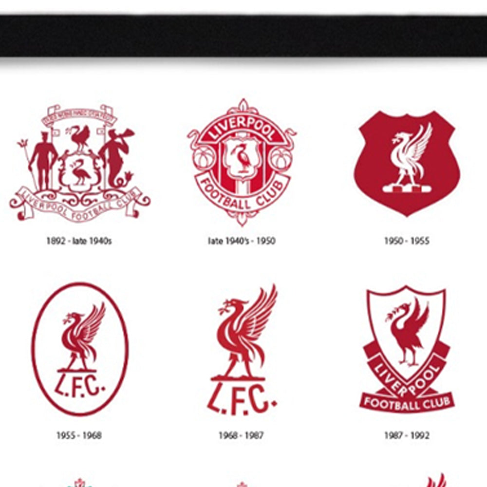 LFC Crest History Print SUPERSPORTS LIVERPOOL FC Thailand lfc-crest-history-print-supersports-liverpool-fc-thailand