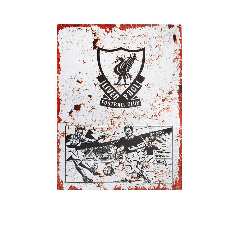 LFC Distressed Vintage Metal Sign