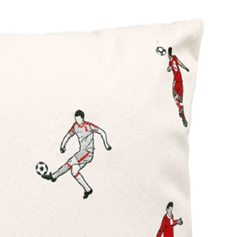 LFC Football Woven Cushion