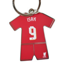 LFC 2025/26 Isak ชุดเข็มกลัดและพวงกุญแจ