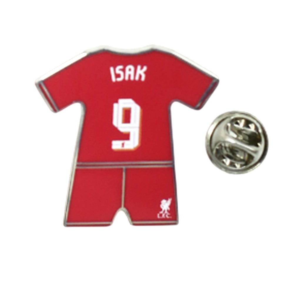 LFC 2025/26 Isak ชุดเข็มกลัดและพวงกุญแจ