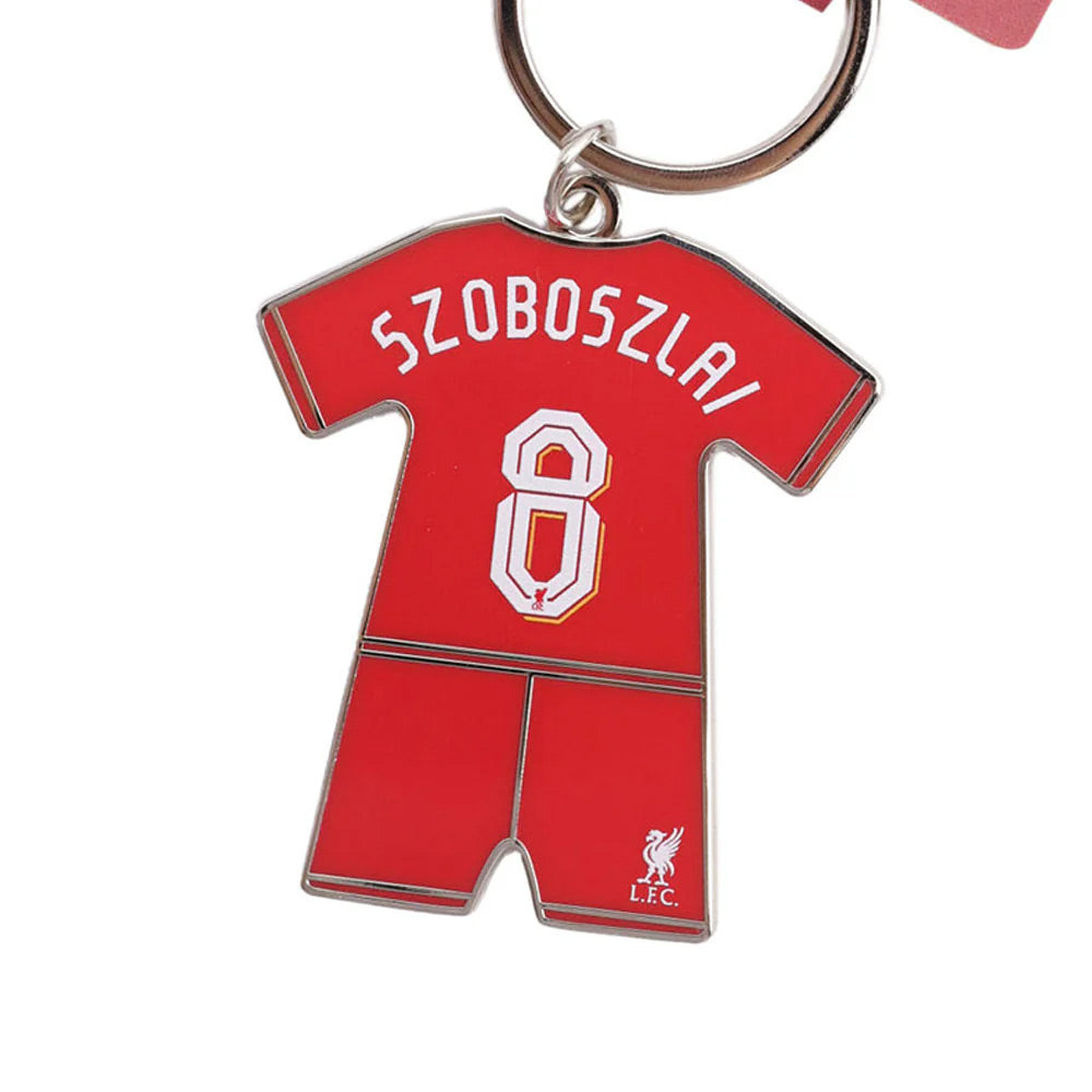 LFC 2025/26 Szoboszlai ชุดเข็มกลัดและพวงกุญแจ