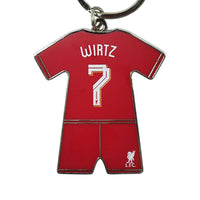 LFC 2025/26 Wirtz ชุดเข็มกลัดและพวงกุญแจ