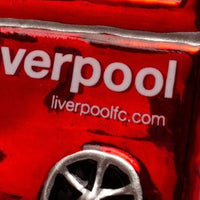 LFC Team Bus Glass Christmas Bauble