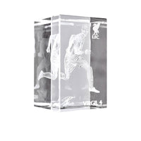 LFC Virgil Van Dijk Glass Cube